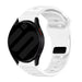 Bracelet silicone 'Outdoor' Samsung Galaxy Watch 7 - 44mm (blanc)
