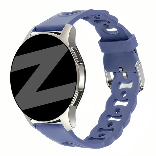 Bandz Amazfit Cheetah 2 Pro Silicone Strap 'Chains' (Lavender)