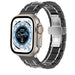 Apple Watch Ultra Ceramic Steel Strap (Black/Silver)