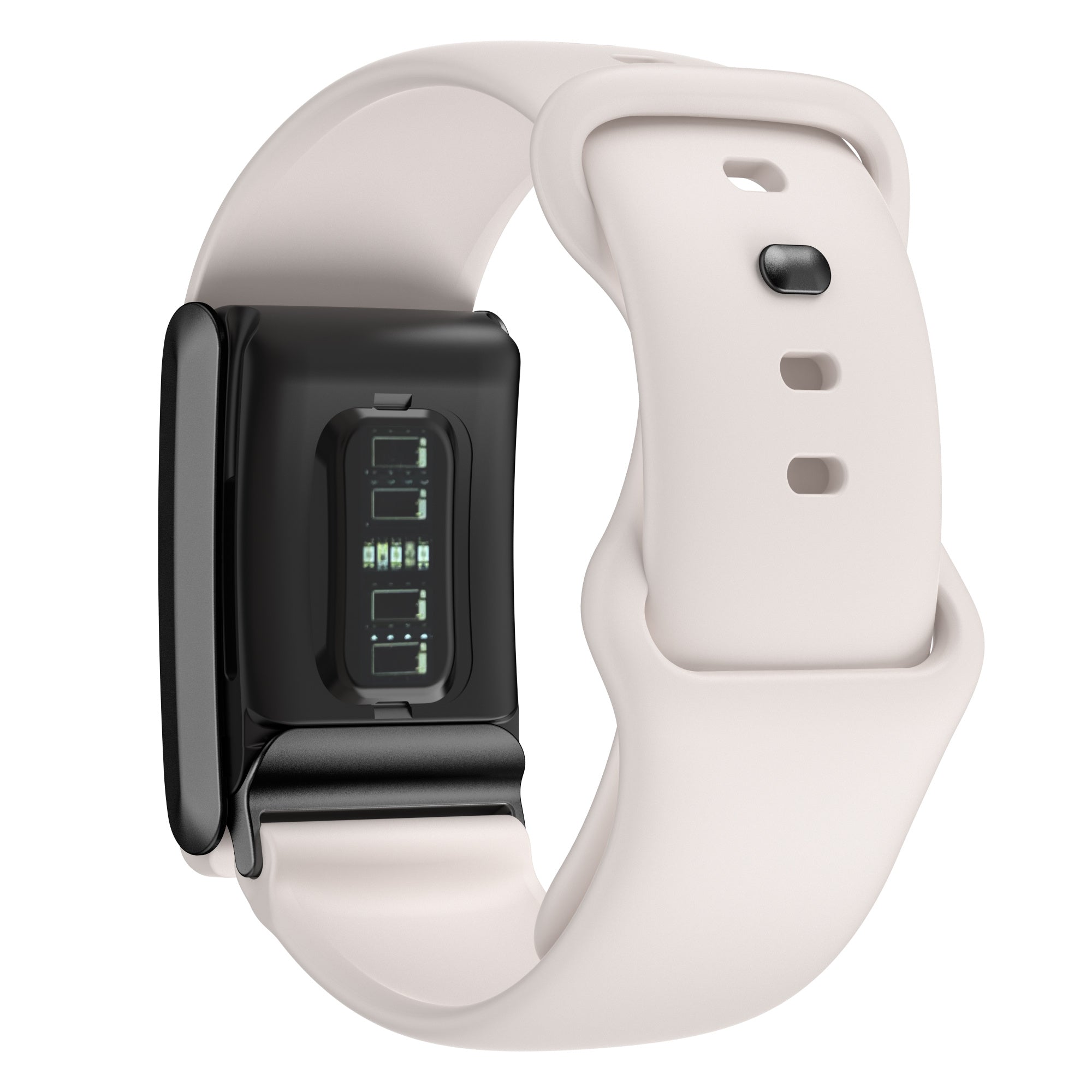 Bracelet silicone compatible avec Whoop 4.0 (lumière stellaire)