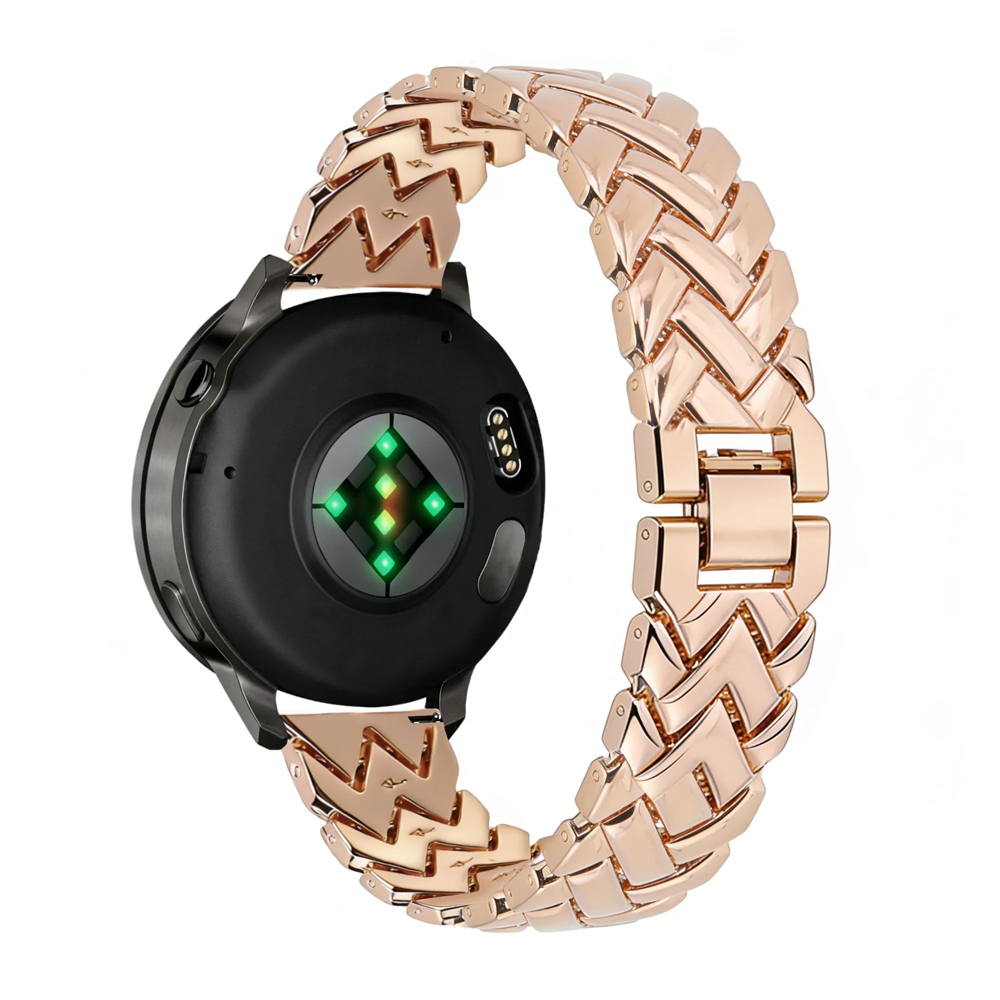 Bandz Bracelet metal 'V-Type' Garmin Venu 4 - 41mm (or rose)