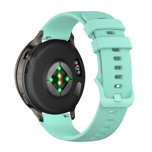 Bandz Bracelet silicone 'Premium' Garmin Vivoactive 3 (turquoise)