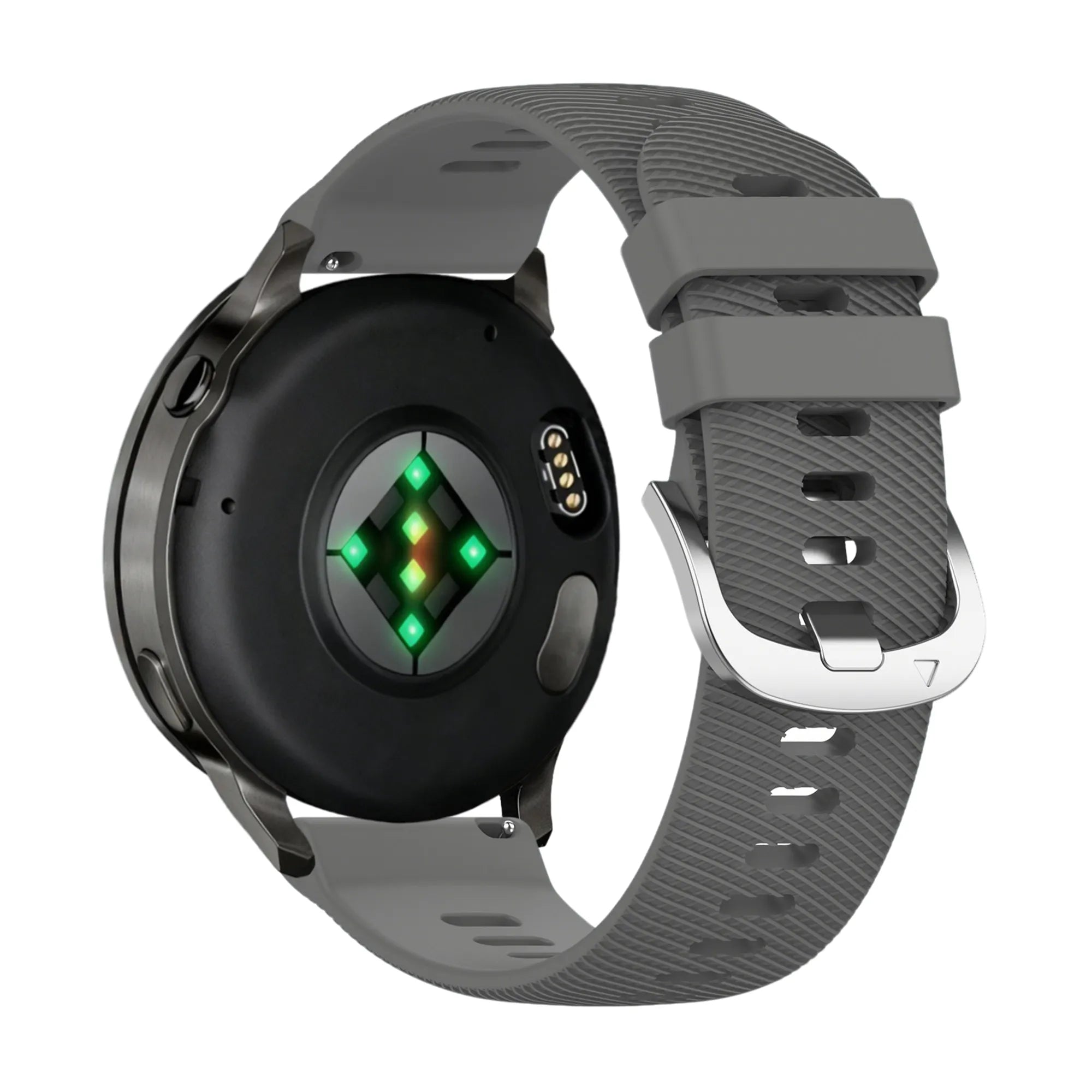 Bandz Garmin Venu 3s Silicone Strap 'Deluxe' (Dark Grey)