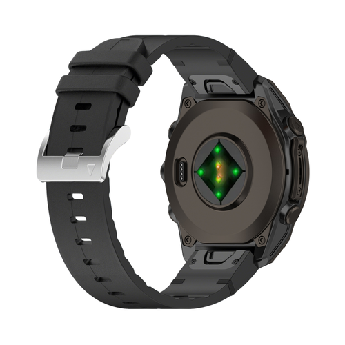 Bracelet cuir hybride Garmin Descent G2 (noir)