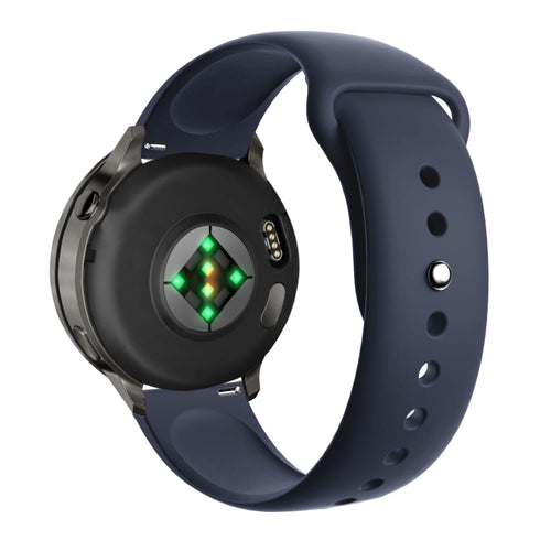 Bandz Bracelet sport 'Deluxe' Garmin Vivoactive 4s (bleu foncé)