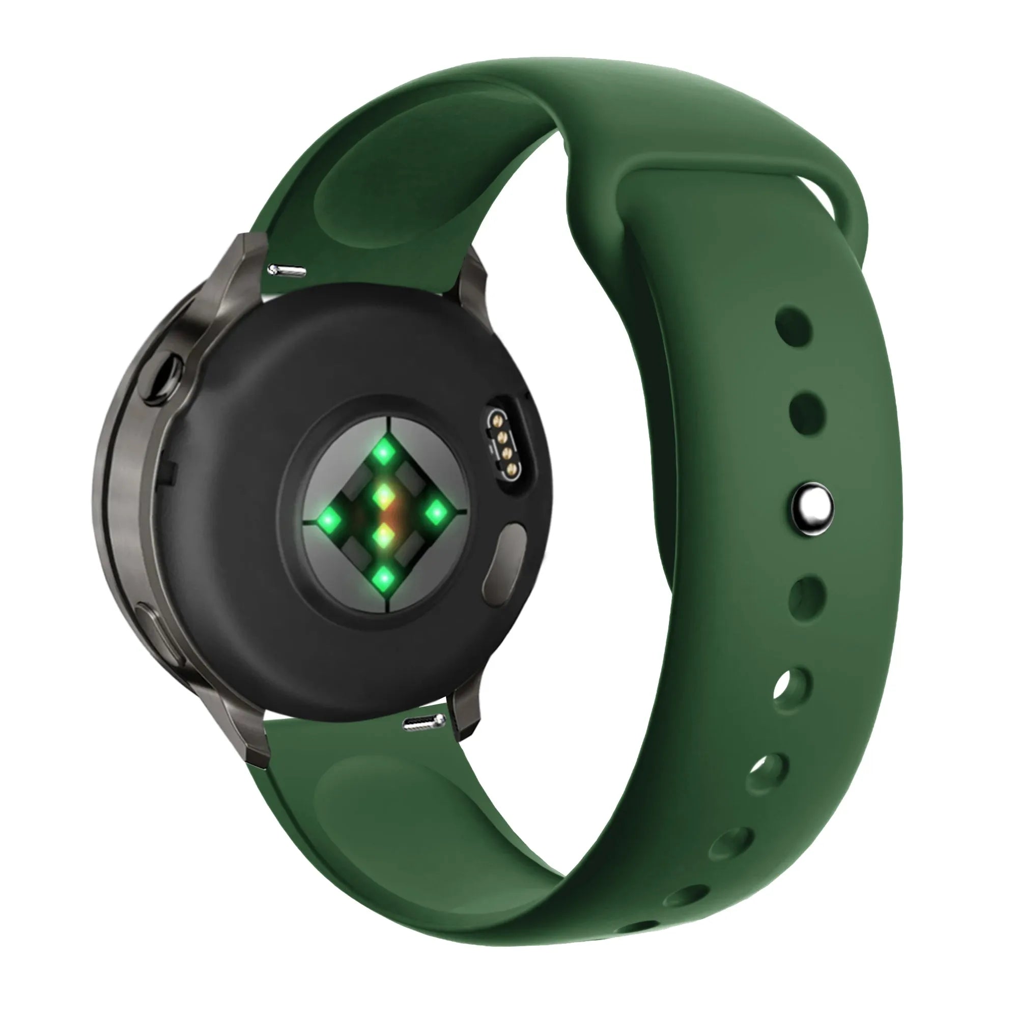 Bandz Bracelet sport 'Deluxe' Garmin Forerunner 265s (vert armée)