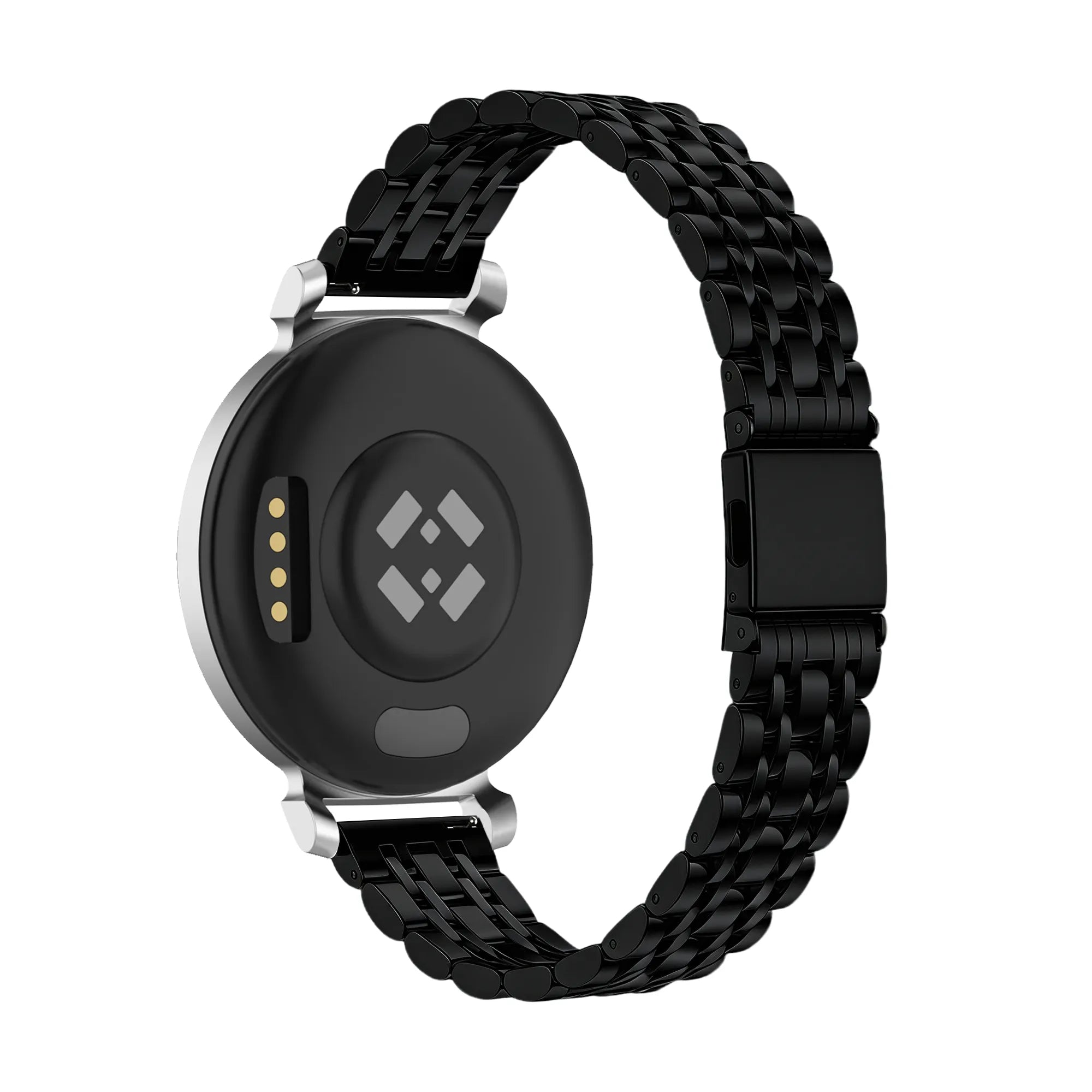 Bandz Bracelet acier 'Deluxe' Garmin Lily 2 (noir)