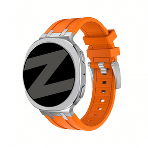 Bandz Bracelet silicone 'Luxe Liquid' Samsung Galaxy Watch 8 - 40mm (orange)