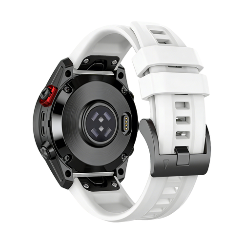 Bandz Bracelet silicone 'Classic' Garmin D2 Mach 2 - 51mm (blanc)