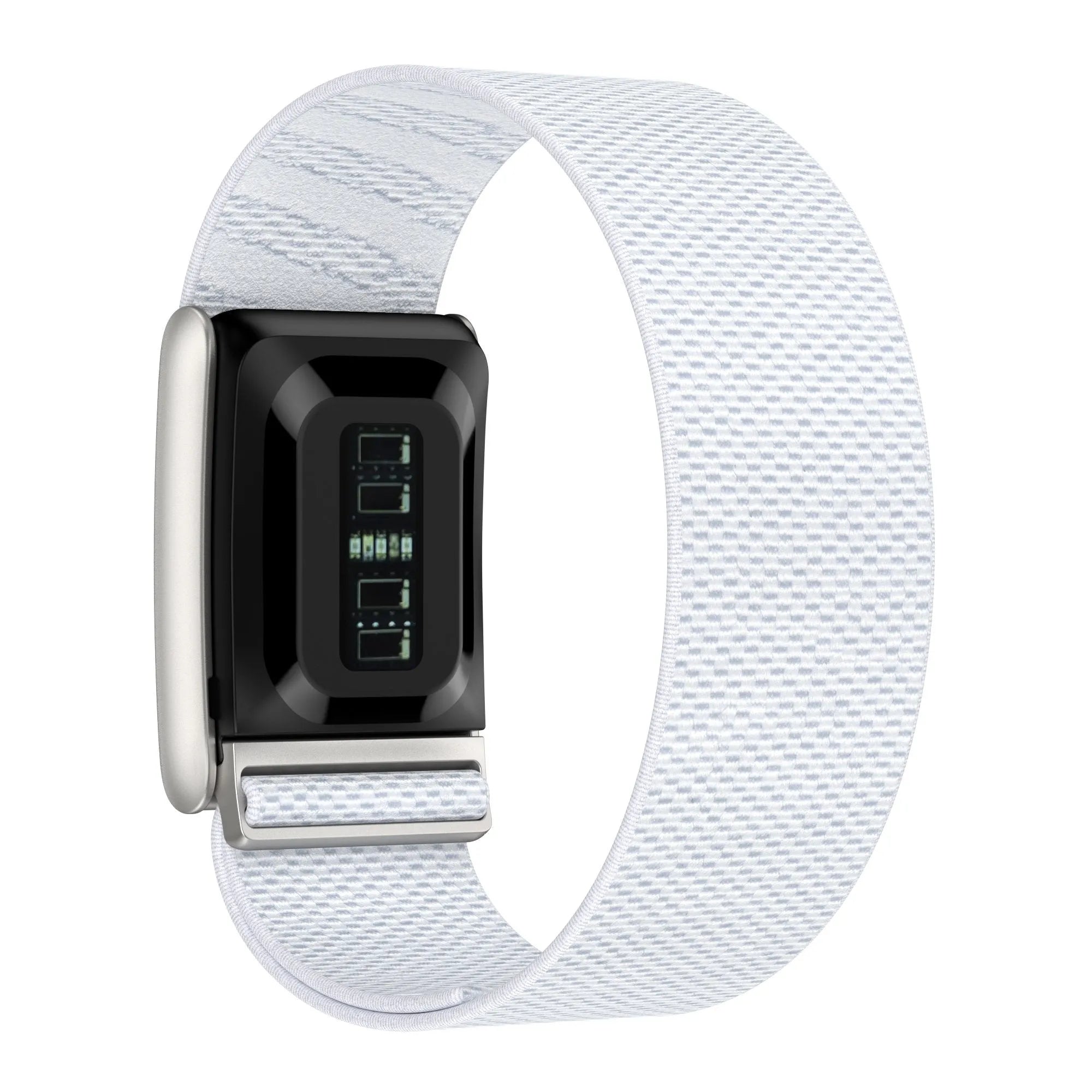 Bracelet nylon compatible avec Whoop 4.0 (blanc)