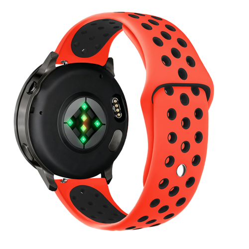 Bandz Garmin Vivoactive 6 Sport Strap 'Deluxe' (Red/Black)