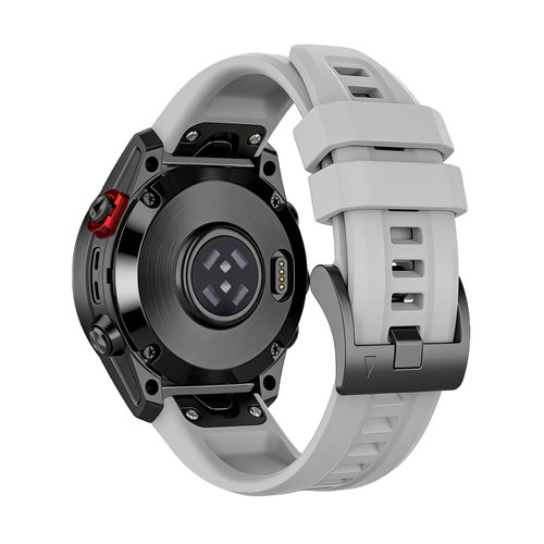 Bandz Garmin Descent G1 Silicone Strap 'Classic' (Grey)