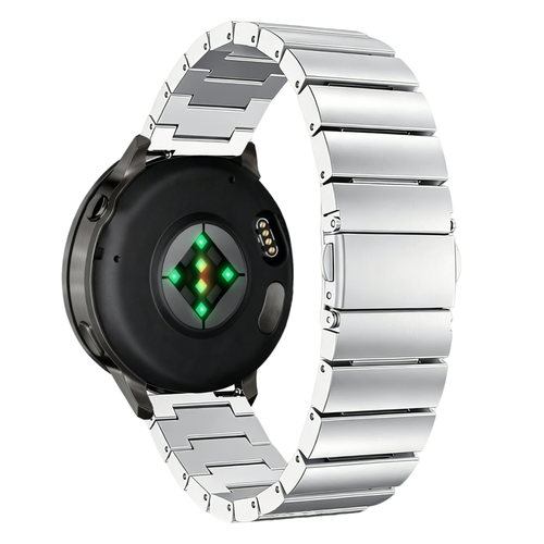 Bandz Bracelet acier 'One Bead' Garmin Forerunner 265 (argent)