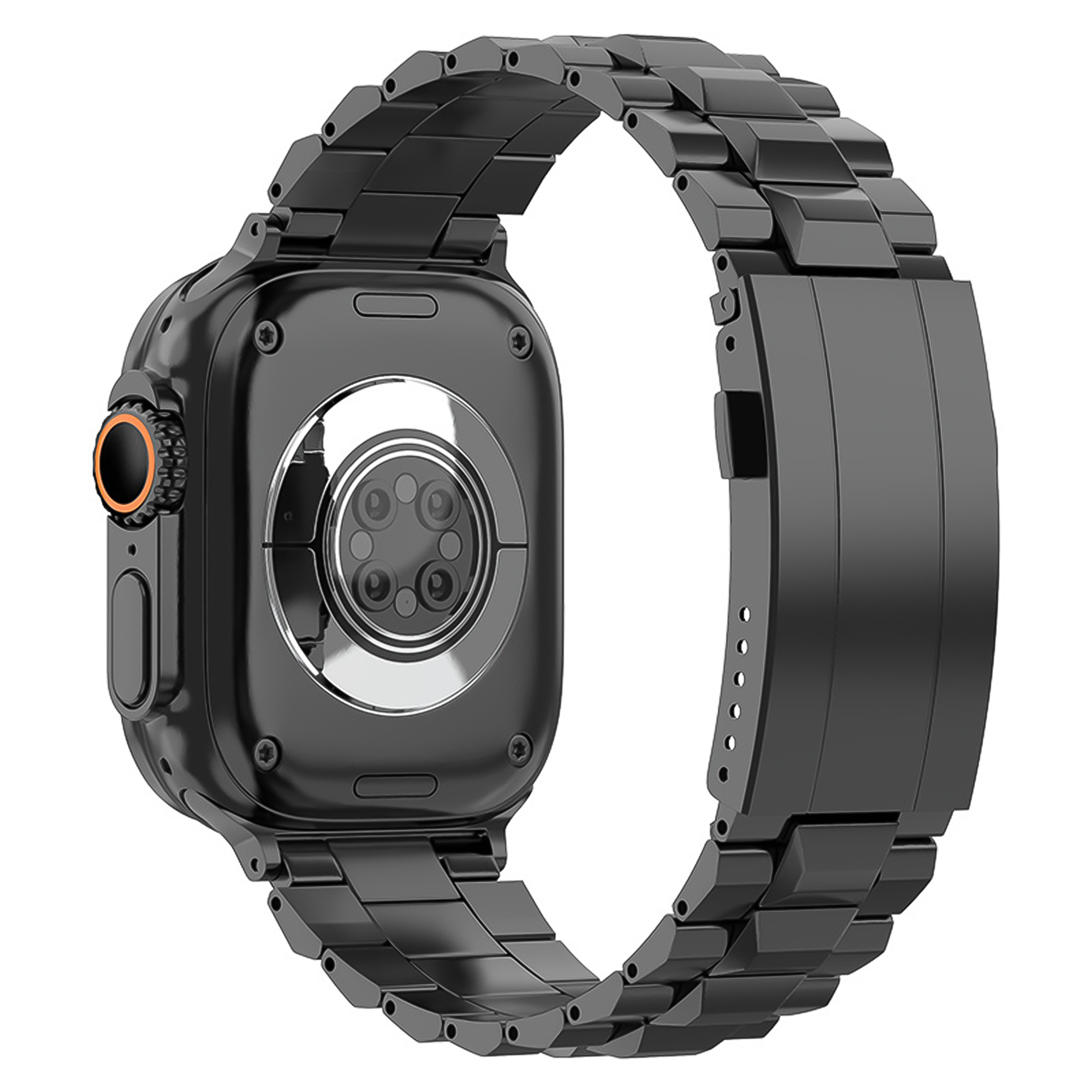 Bandz Bracelet titan 'Deluxe' Apple Watch Ultra (noir)