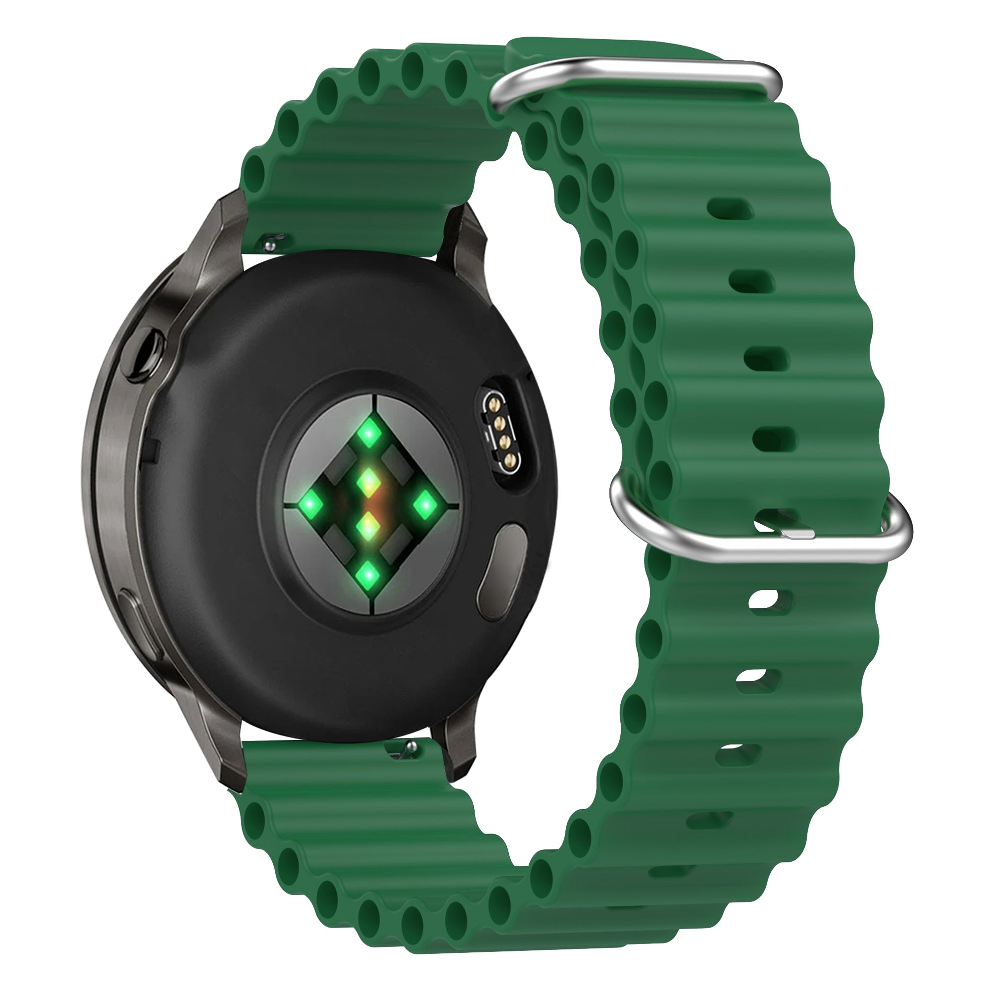 Bandz Garmin Bounce 2 Ocean Strap 'Classic' (Green)