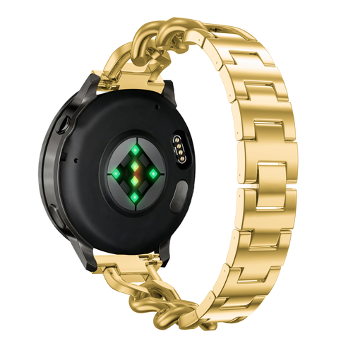 Bandz Garmin Approach S42 Metal Strap 'Chains' (Gold)