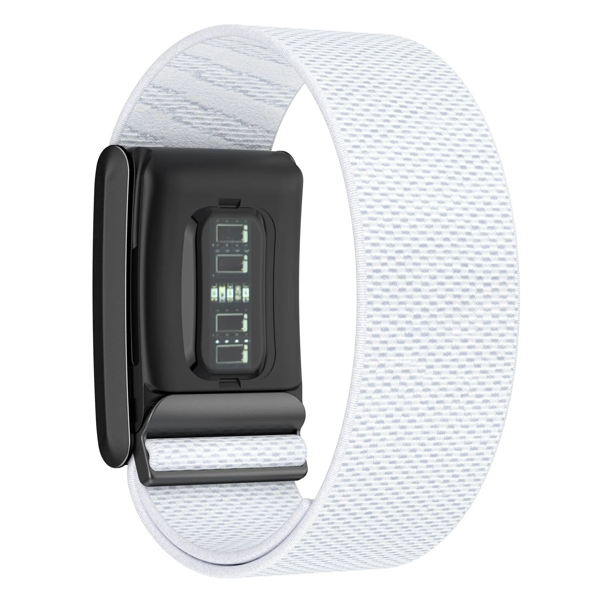 Bracelet nylon compatible avec Whoop 4.0 (blanc)