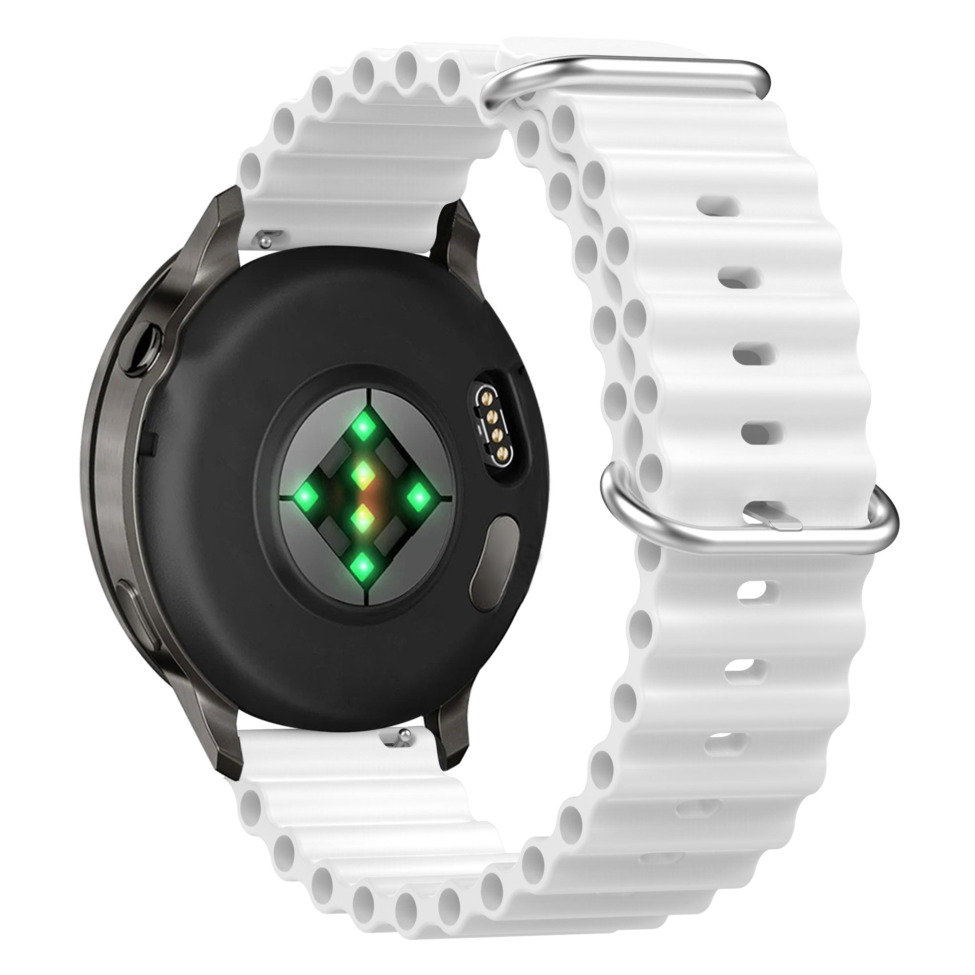 Bandz Bracelet Océan 'Classic' Garmin Vivoactive 3 (blanc)