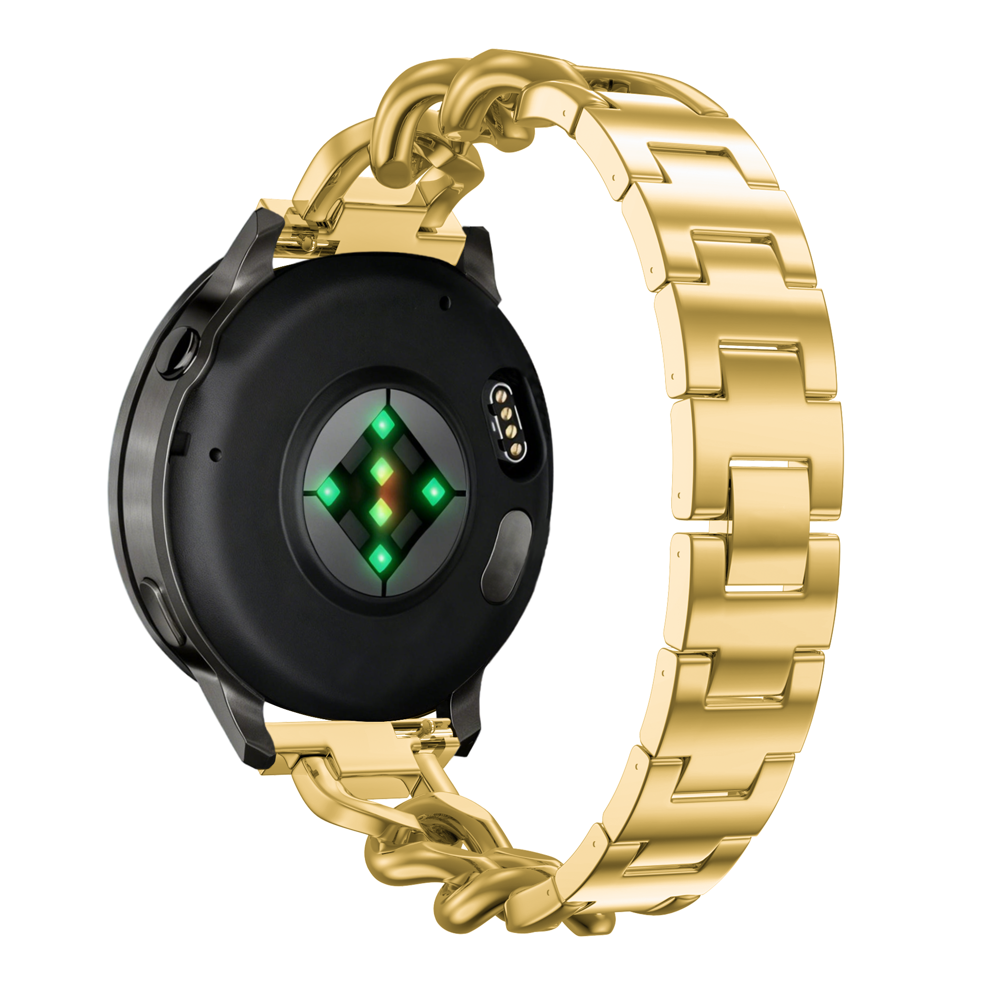 Bandz Garmin Venu 4 - 41mm Metal Strap 'Chains' (Gold)