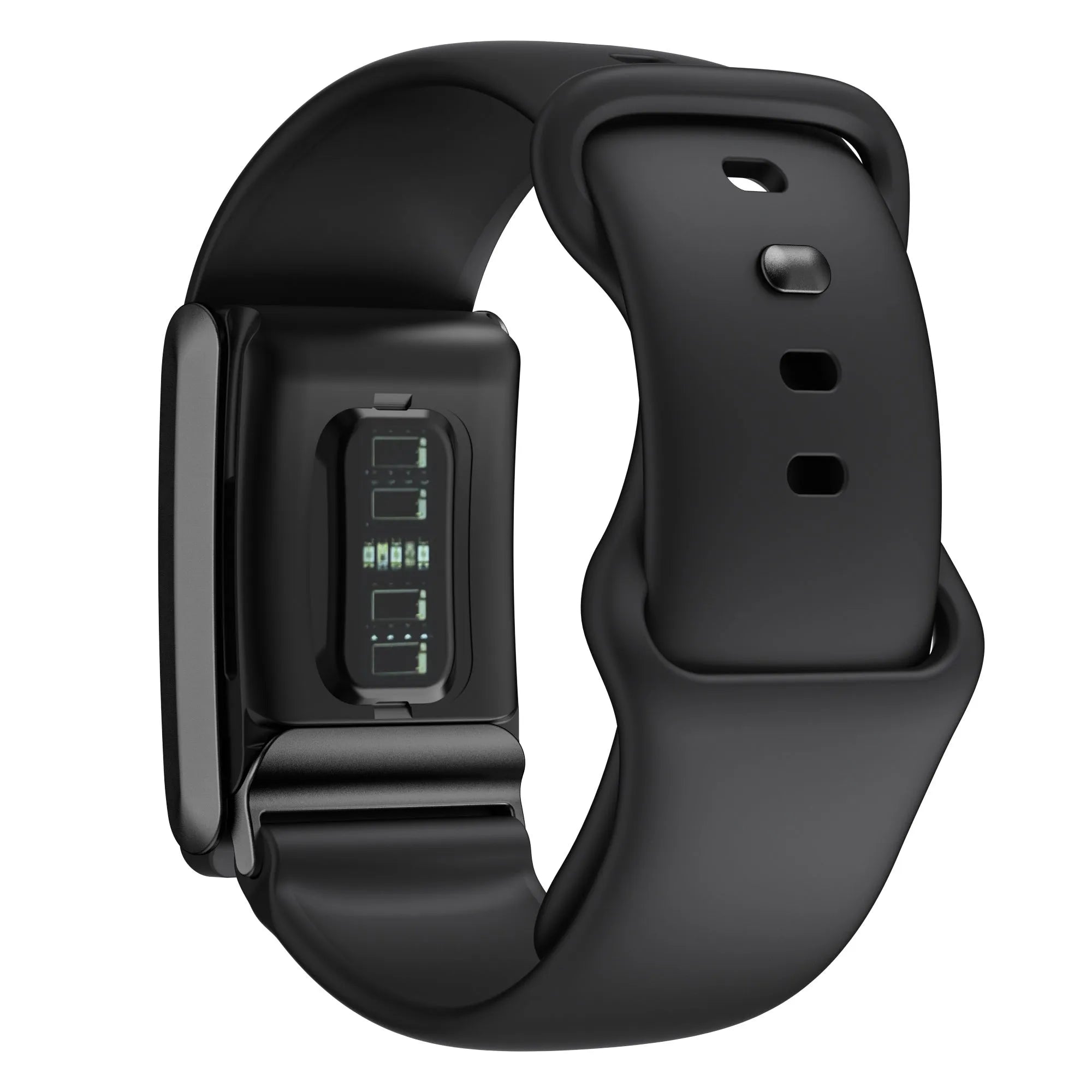 Bracelet silicone compatible avec Whoop 4.0 (noir)