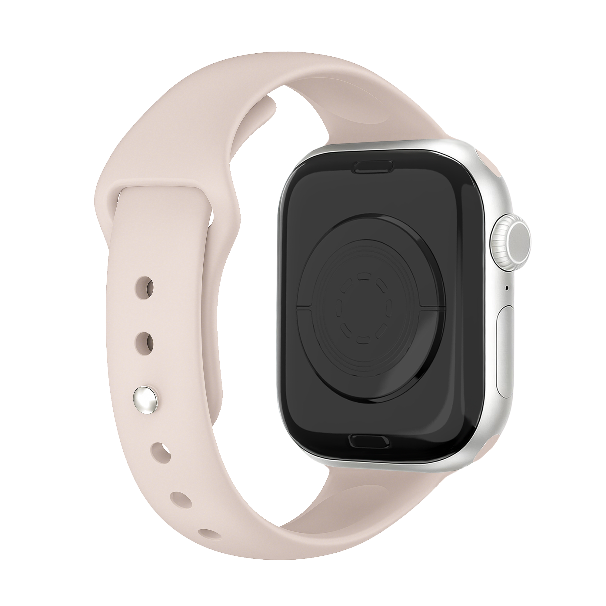Bracelet de silicone Slimfit Apple Watch (rose)