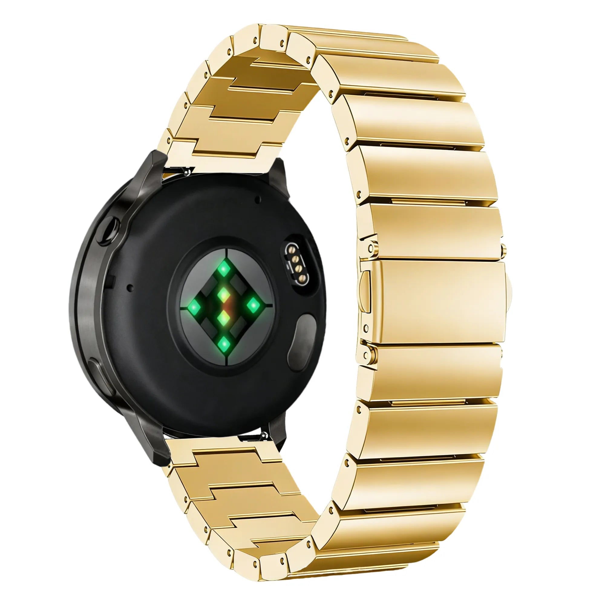 Bandz Bracelet acier 'One Bead' Garmin Forerunner 170 (or)