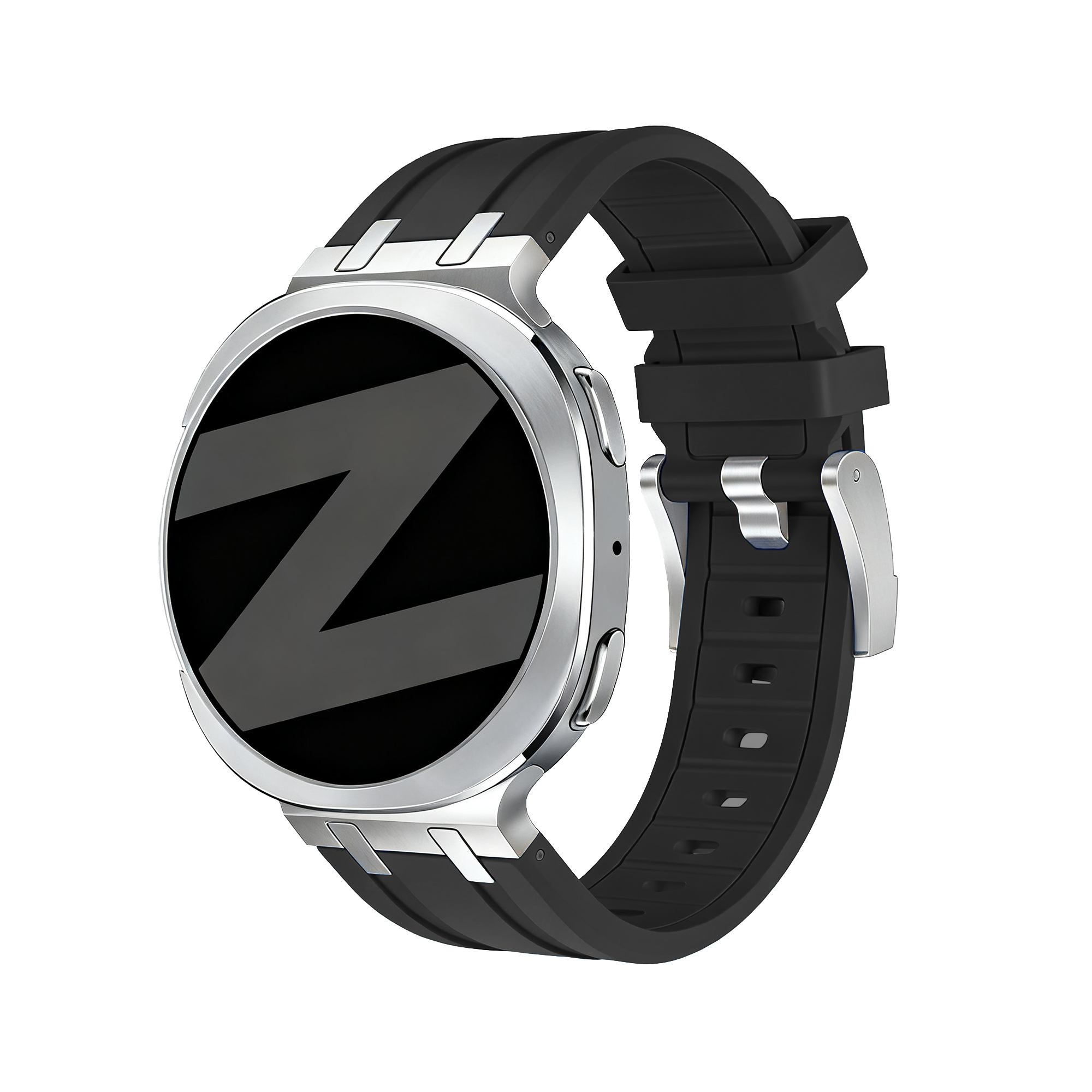 Bandz Bracelet silicone 'Luxe Liquid' Samsung Galaxy Watch 8 - 40mm (noir)