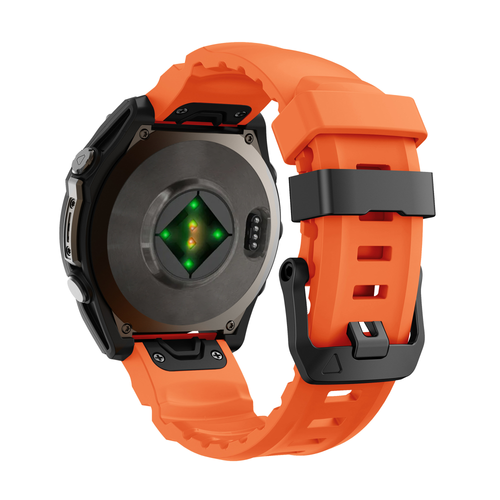 Bracelet silicone trail Garmin Descent G2 (orange)