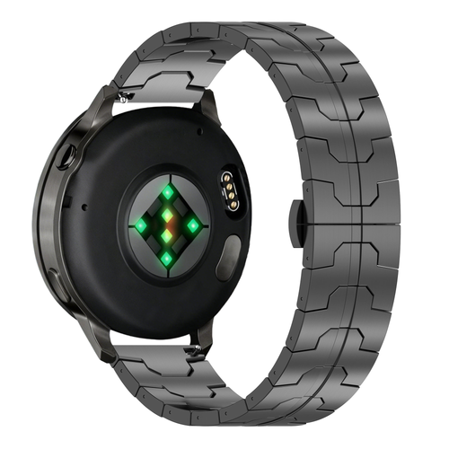 Bandz Garmin D2 Air X15 Steel Strap 'Iron' (Black)
