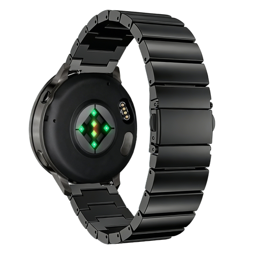 Bandz Bracelet acier 'One Bead' Garmin Venu 3 (noir)