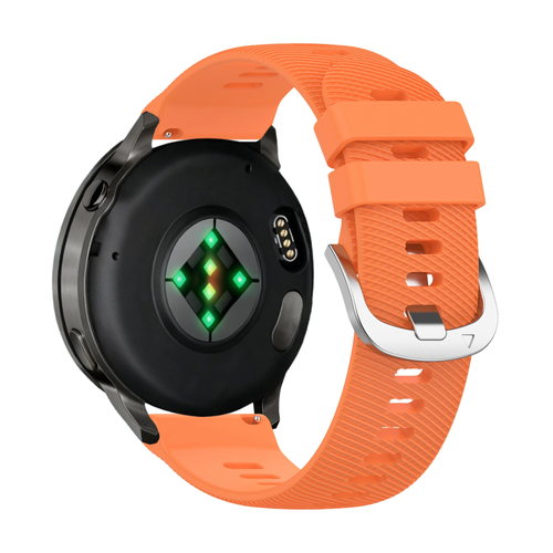 Bandz Garmin Vivomove 3s Silicone Strap 'Deluxe' (Orange)