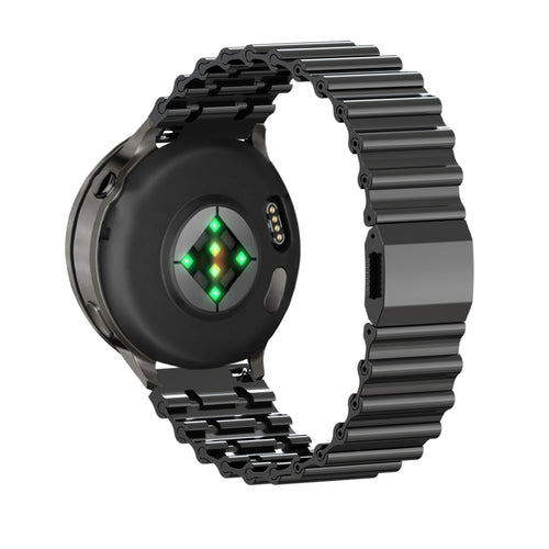 Bandz Bracelet acier premium 'Ocean' Suunto Run (noir)