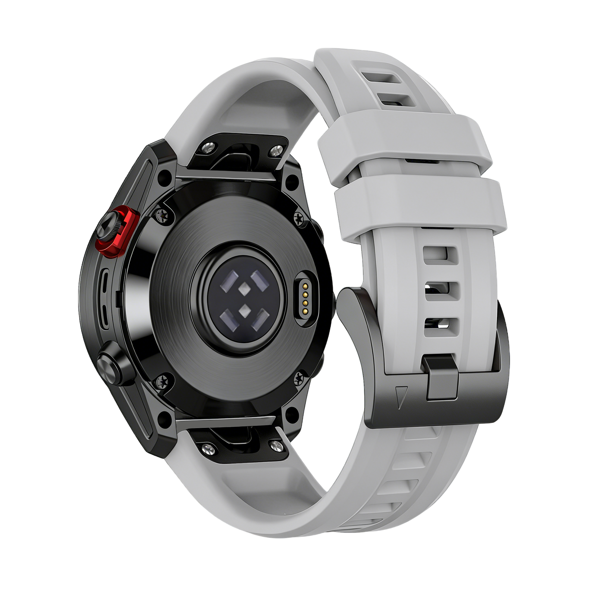 Bandz Garmin Fenix E Silicone Strap 'Classic' (Grey)