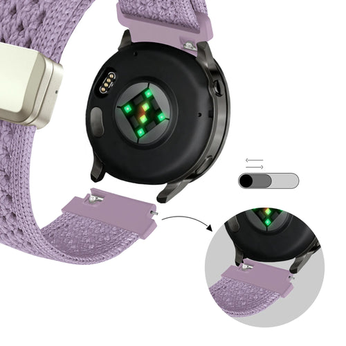 Bandz OnePlus Watch 3 - 43mm Vintage Nylon Strap (Light Purple)