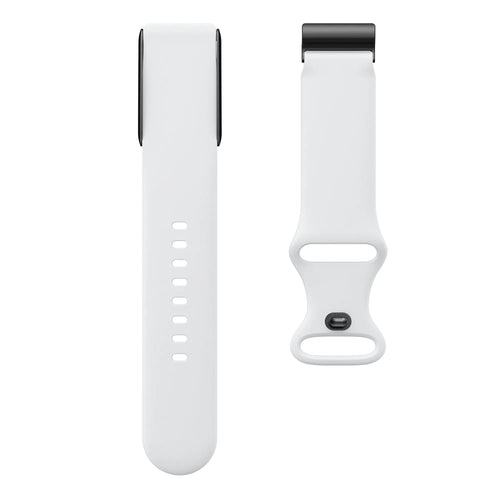 Bracelet silicone compatible avec Whoop 4.0 (blanc)