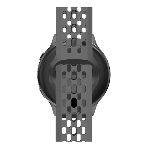 Bandz Garmin Venu 2 Silicone Strap 'Air' (Dark Grey)