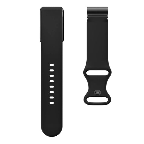 Bracelet silicone compatible avec Whoop 4.0 (noir)