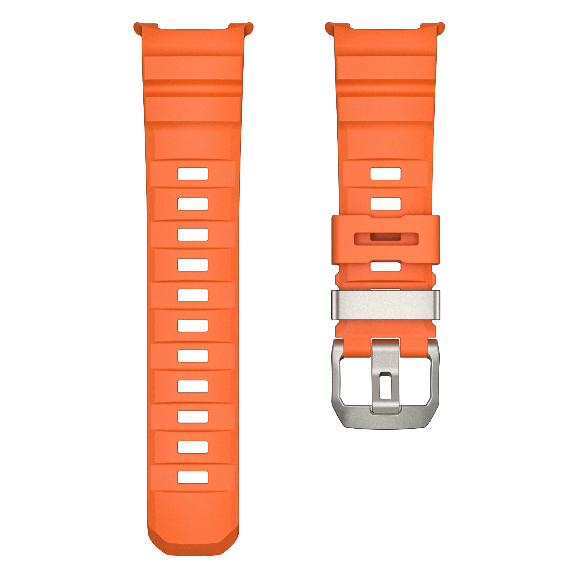 Samsung Galaxy Watch 8 - 40mm Extreme Silicone Strap (Orange)