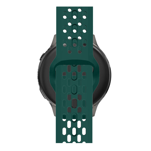 Bandz Bracelet silicone 'Air' Garmin Forerunner 245 (vert foncé)