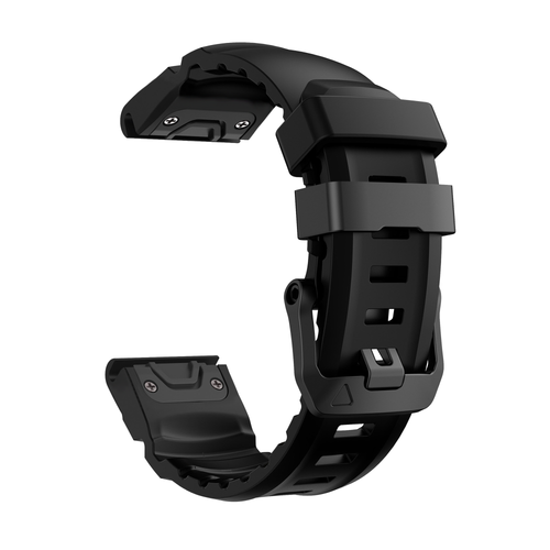 Bracelet silicone trail Garmin Descent G2 (noir)