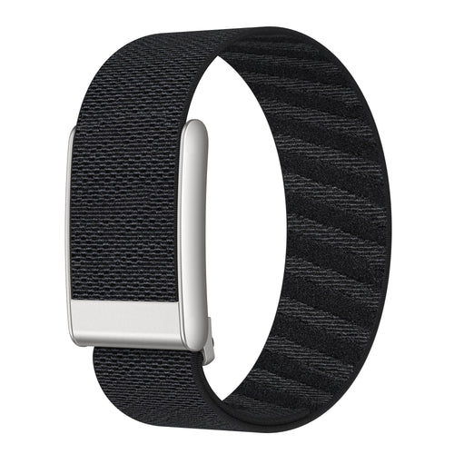 Bracelet nylon compatible avec Whoop 4.0 (noir)
