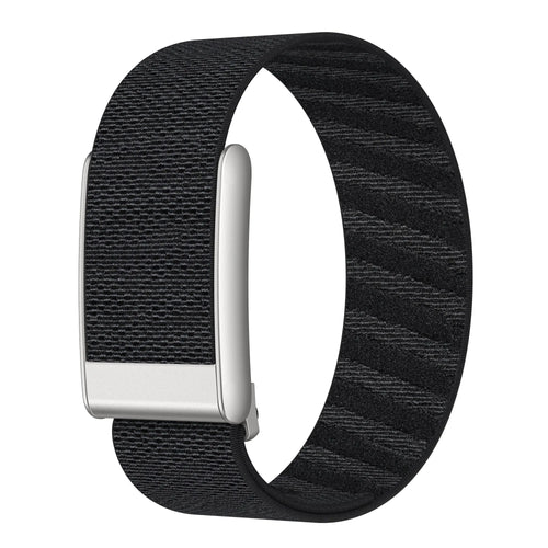 Bracelet nylon compatible avec Whoop 4.0 (noir)
