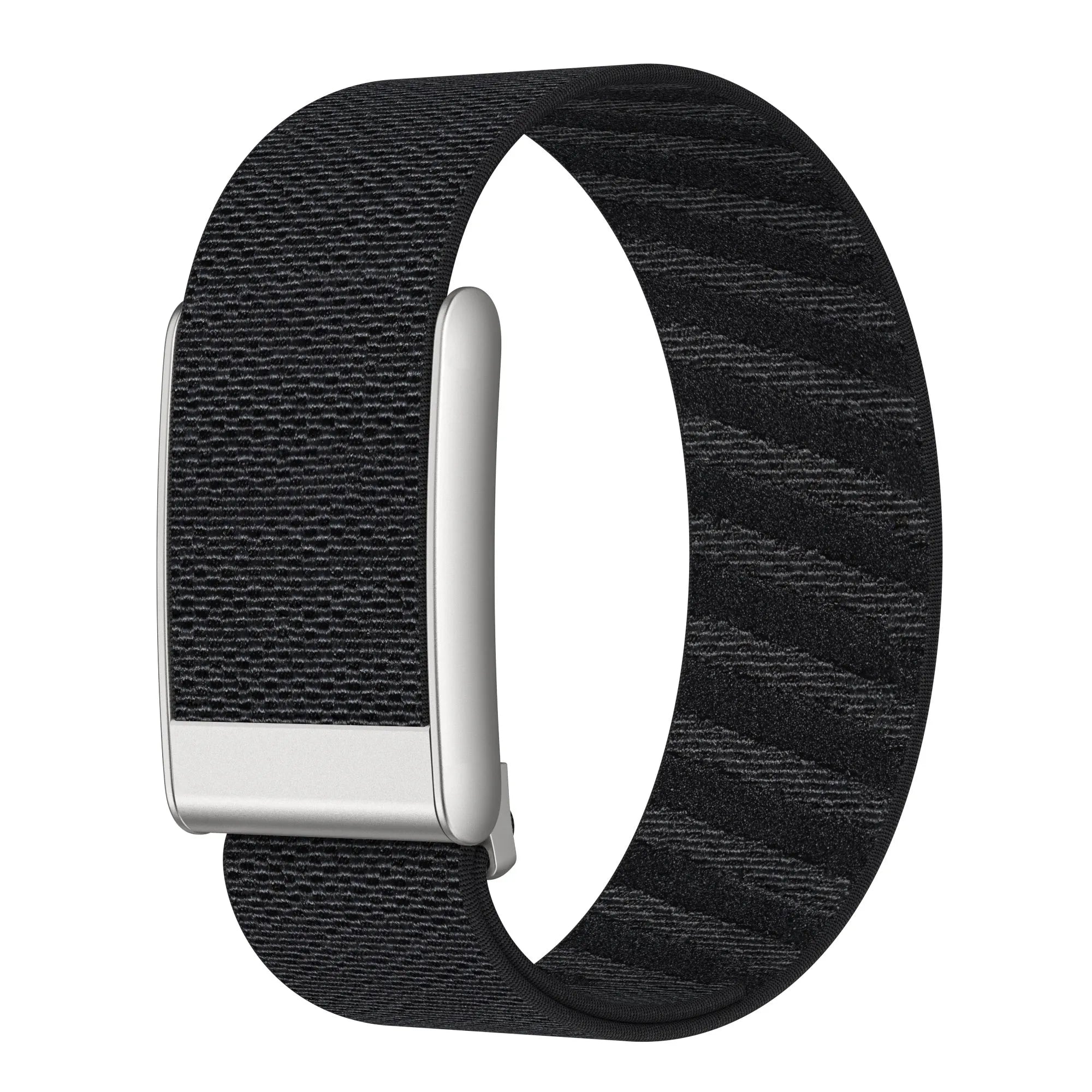 Bracelet nylon compatible avec Whoop 4.0 (noir)