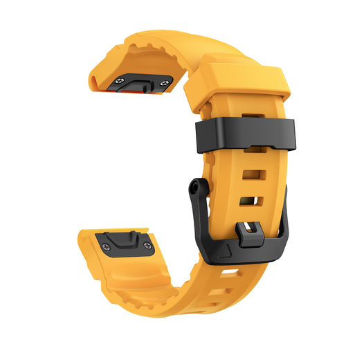 Bracelet silicone trail Garmin Descent G2 (orange clair)