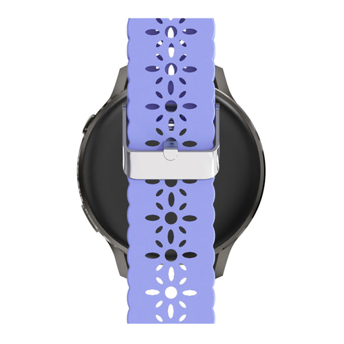 Bandz Garmin Approach J1 Silicone Strap 'Lace' (Light Purple)