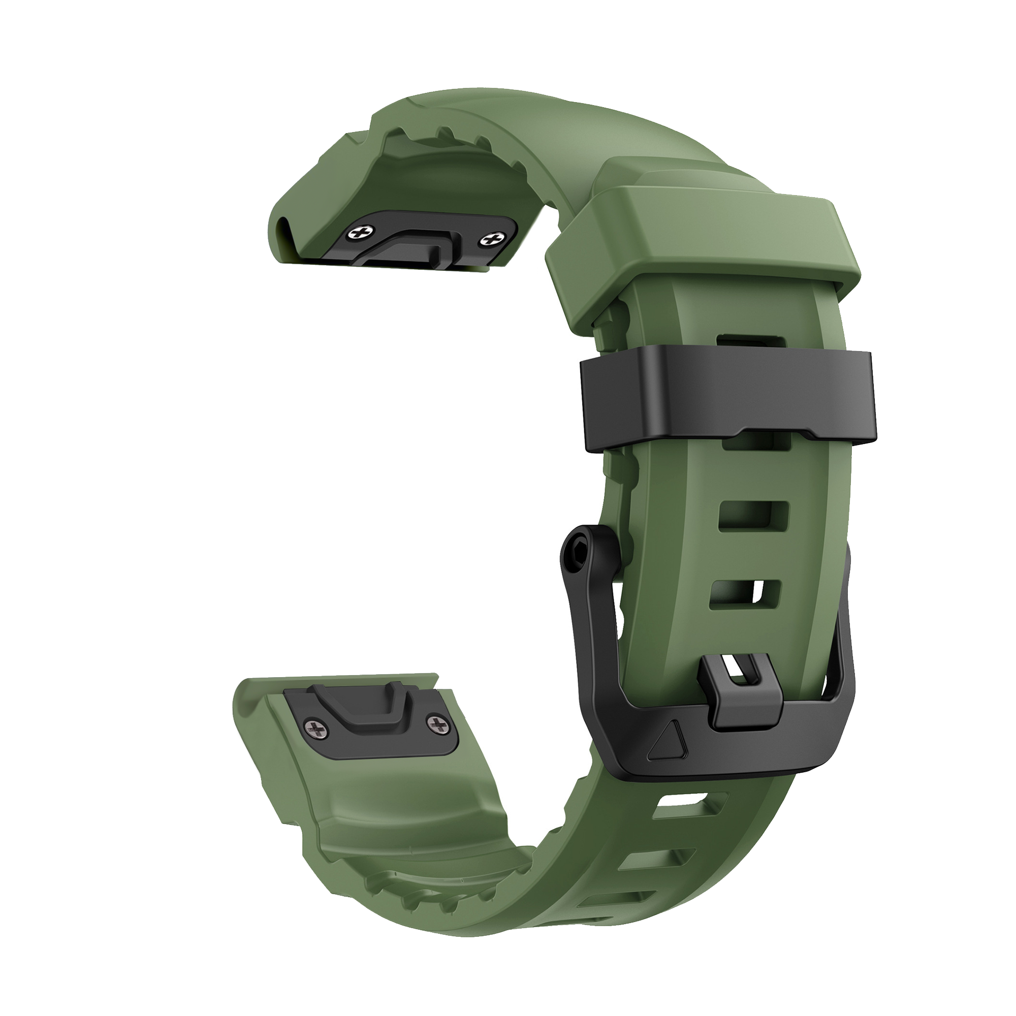 Bracelet silicone Trail Garmin D2 Delta PX (vert foncé)