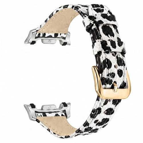 Samsung Galaxy Watch 8 Classic Leather Strap (Leopard)