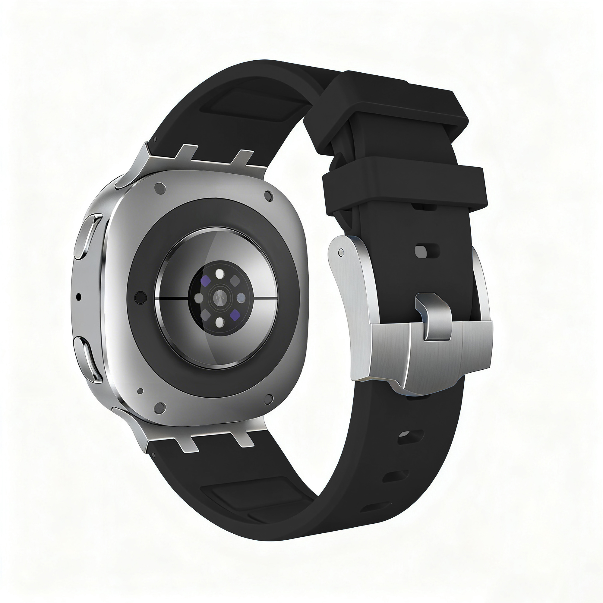 Bandz Bracelet silicone 'Luxe Liquid' Samsung Galaxy Watch 8 - 40mm (noir)