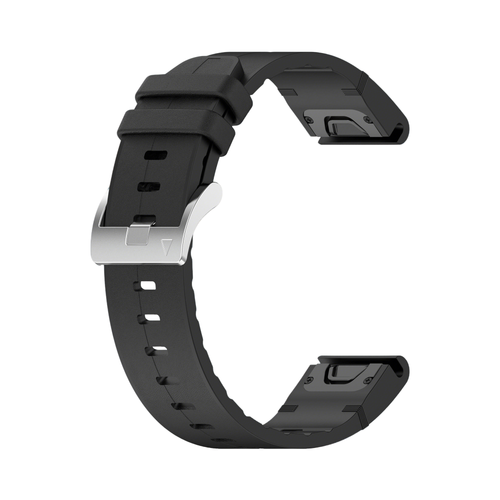 Bracelet cuir hybride Garmin Descent G2 (noir)