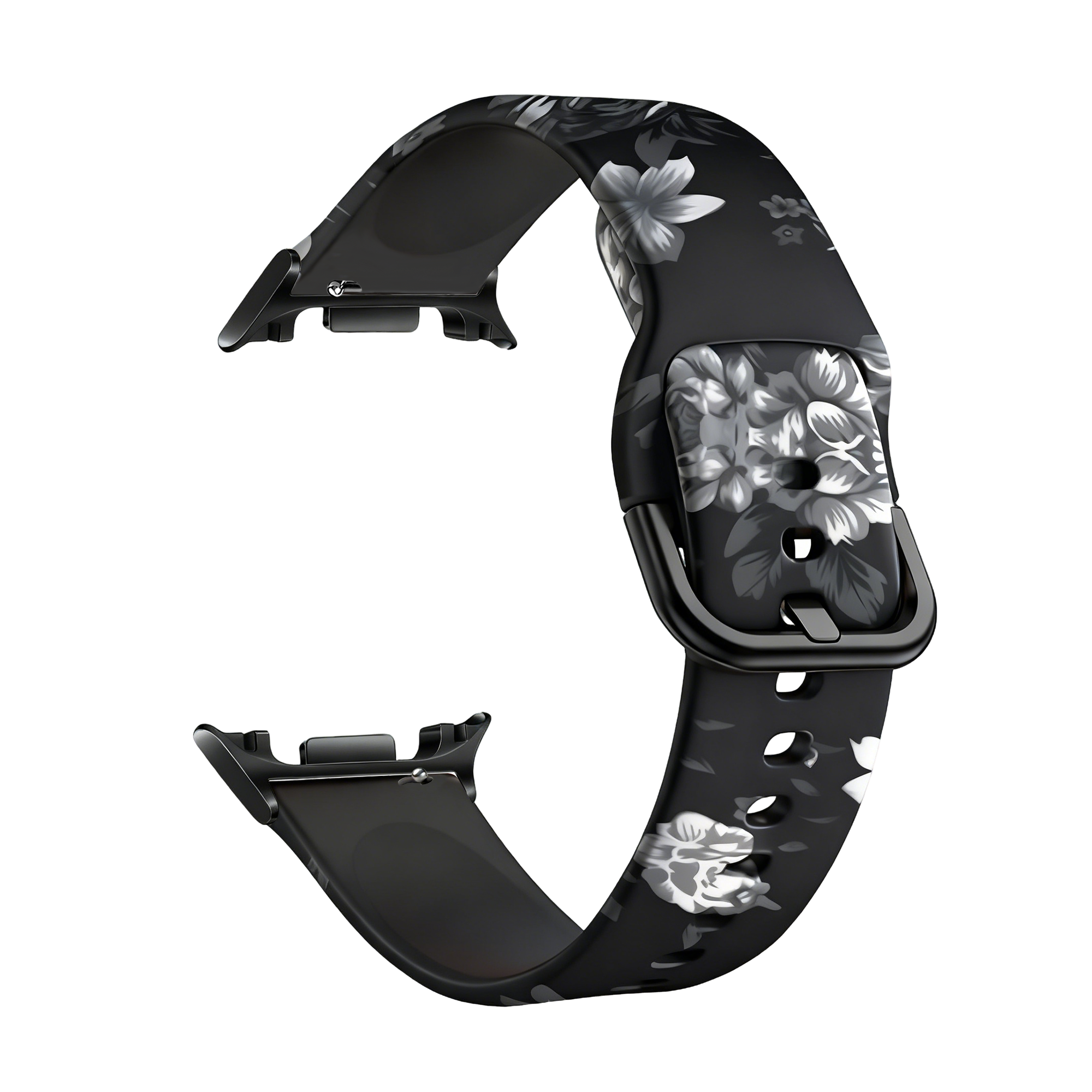 Bracelet fleur grise Samsung Galaxy Watch 8 - 44mm